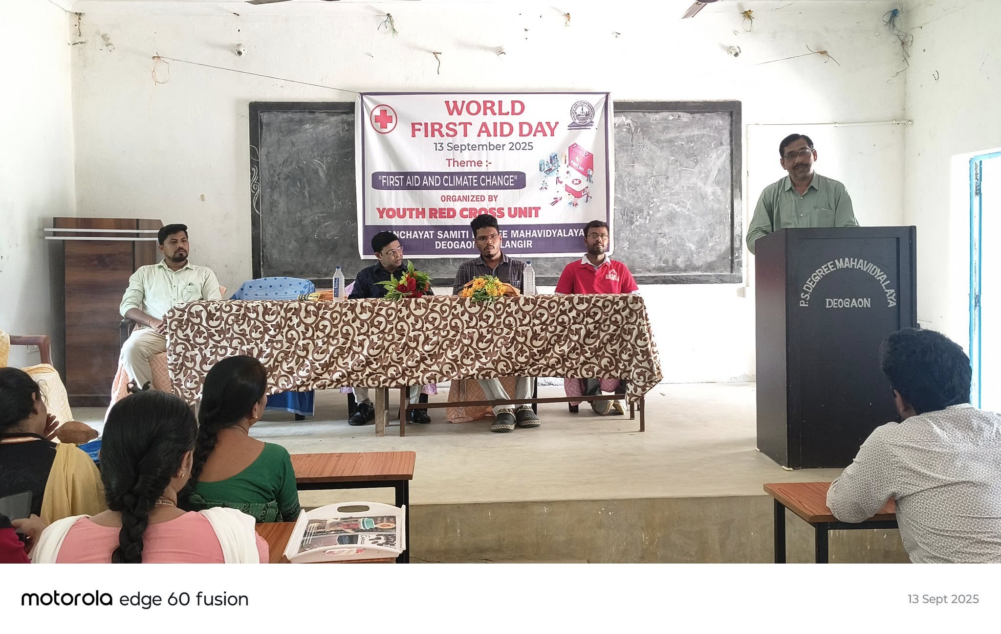 Celebration of World first aid Day